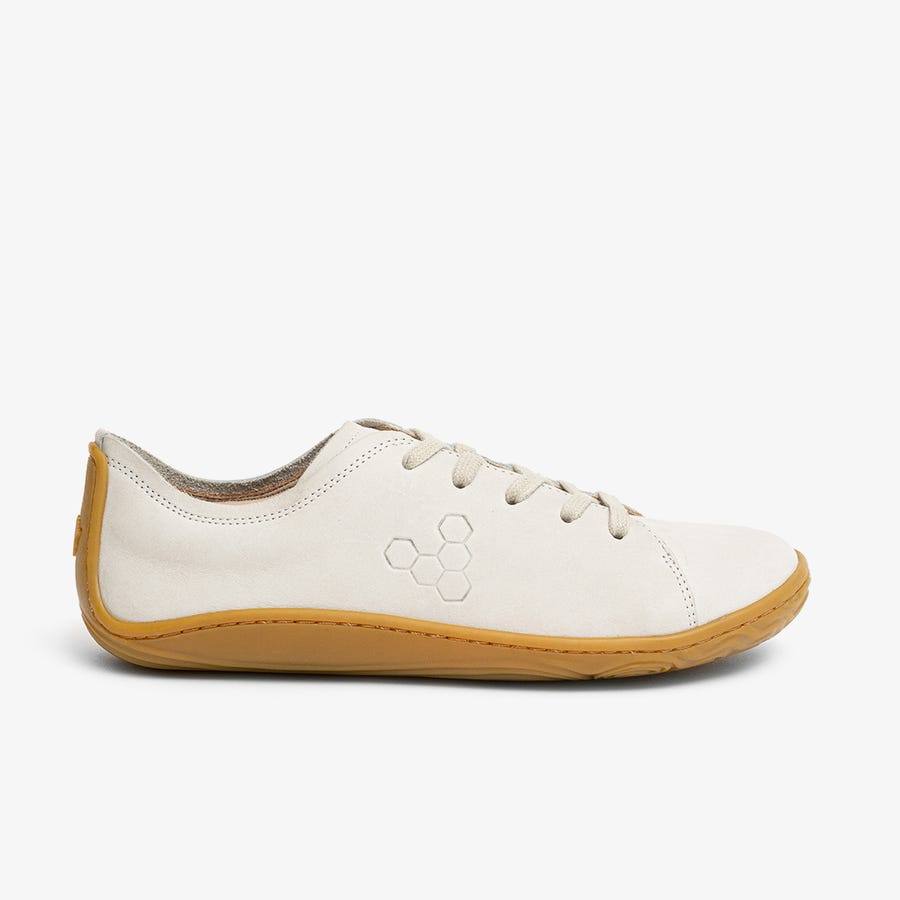 White Women\'s Vivobarefoot Addis Casual Shoes | Philippines 0208MQZA